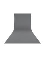 Westcott 9 ft. x 20 ft. Wrinkle-Resistant Backdrop for Large Group Portraits, High-Key Images, Neutral Gray
