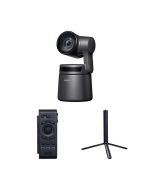 Obsbot Tail Air PTZ Camera Combo Kit with Smart Remote & Tripod, 4K USB, 4x Zoom, Wi-Fi, Bluetooth