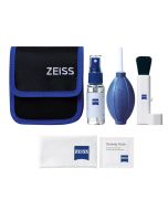 ZEISS Lens Cleaning Kit with 1 oz Bottle Lens Cleaning Fluid, 10 Moistened Wipes & Cleaning Brush