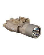 SureFire X300T-A Turbo Series Handgun WeaponLight, Lever Latch Mount, 650 Lumens Output, Tan