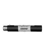Shure A15AS In-Line Switchable Attenuator/Pad XLR Barrel, Reduces Level by 15, 20, or 25 dB