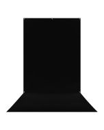 Westcott 5 ft. x 12 ft. X-Drop Wrinkle-Resistant Sweep Backdrop for Full Body Portraits, Rich Black, 578S