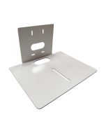 PTZOptics HuddleCamHD HCM-2 Large Universal Wall Mount for Select Cameras, Heavy Gauge Steel, White