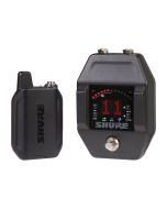 Shure GLXD16+ Dual-Band Wireless Guitar Pedal System For Guitar and Bass Players, Z3: 2.4, 5.8 GHz