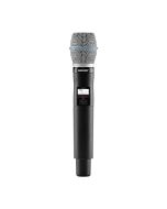 Shure Handheld Transmitter with Beta 87A Capsule, Transparent 24-Bit Digital Audio Quality