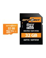 Spypoint 32 GB Micro SD Card with Adapter, Capture High-Quality Images and 720p or 1080p Video