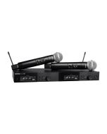 Shure SLXD24D/SM58 Dual Wireless System – 2 Beta 58 Mics, 24-Bit Audio