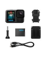 GoPro HERO13 & Accessories Bundle with Floating Handgrip, Extra Batteries, and 64GB microSD, Black