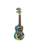 Mahalo Graffitti Motif Ukulele
