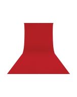 Westcott 9 ft. x 20 ft. Wrinkle-Resistant Backdrop for High-Key Images, Matte & Washable, Scarlet Red, 165S
