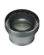 Fujifilm TCL-X100 II Tele Conversion Lens for X100-Series Cameras, 50mm Equivalent, 1.4x, Silver