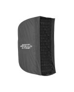 Westcott 12 Inchx36 Inch Apollo Strip Rectangular Softbox with 40-Degree Grid, Durable and Lightweight, 2366