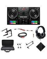 Hercules DJControl Inpulse 500 DJ Software Controller w/Waith Case, Headphones, Laptop Stand & More