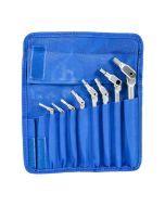Bondhus HexPro™ 8-Piece Chrome Finish Pivot Head Wrench Set, Long Handle, HP8-IC-17