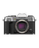 Fujifilm X-T50 40.2MP Mirrorless Camera, Body Only, 6.2K Video, Film Simulation Dial, Silver