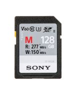 Sony 128GBU HS-II M Series SD Card, Ideal for 4K Video, High-Speed Transfer, Durable