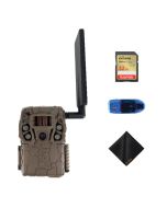 Browning Defender Vision Pro HD Livestream Trail Cam Kit with 32GB SD, 6ft Tree Strap & Card Reader