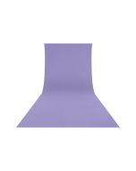 Westcott 9 ft. x 20 ft. Wrinkle-Resistant Backdrop for High-Key Images, Matte & Washable, Periwinkle Purple