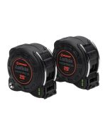 Lufkin 1-1/4-Inch x 25-ft. Shockforce Nite Eye™ G2 Tape Measure (2 Pack), Diamond Coated End Hook
