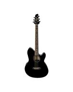 Ibanez TCY10E Acoustic Guitar, Talman Double Cutaway Body and Spruce Top, Black High Gloss