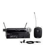 Shure SLXD14/85M Digital Wireless Cardioid Lavalier Microphone System, G58: 470 to 514 MHz