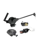 Cannon Uni-Troll 5 ST Manual Downrigger Trolling Kit, 2:1 Retrieval, 24 Inch Boom, Swivel Base, 1901122