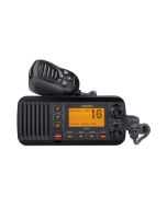 Uniden UM435 Fixed Mount VHF Radio, Backlit LCD Display and Keypad, Triple Watch Plus™, Black