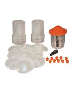 Devilbiss DPV-24-Demo DeKups EVO 24oz Disposable Cup Demo Kit with Lids and Adapter