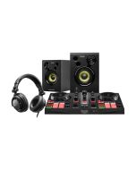 Hercules All-in-One Kit DJLearning Kit MK2 Controller with Touch-Sensitive Jog Wheels and FX
