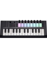 Novation Launchkey Mini MK4 USB MIDI Keyboard Controller, 16 RGB Pads, Black