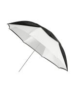 Westcott Convertible Umbrella 60 Inch Optical White Satin with Removable Black Cover, 2021