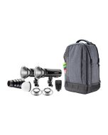 Westcott FJ200 Strobe 2-Light Backpack Kit for Multi-Brand Cameras, Type B (US) Plug, TTL, 4772M