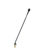 Shure MX415 Microflex® 15-Inch Modular Gooseneck Microphone, Built-In Desktop Mount, Bi-Color Indicator