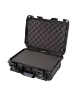 Nanuk 915 Hard Utility Case with Foam, Waterproof and Crushproof Design, Black, 915S-010BK-0A0