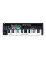Novation 61-Key MIDI & CV Keyboard Controller with 8-Track Sequencer, RGB Feedback, 16 RGB Drum Pads