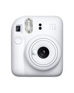 Fujifilm INSTAX MINI 12 Instant Film Camera, 60mm Lens, Selfie Mode, Automatic Exposure, Clay White