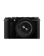 Fujifilm X-M5 26.1MP Mirrorless Camera with XC 15-45mm f/3.5-5.6 Lens, 6.2K Video, Autofocus, Black