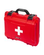 Nanuk 915 Empty Hard Case with First Aid Logo, Waterproof and Dustproof Shell, Red, 915S-000RD-PA0-FSA01