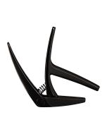 G7th Nashville Capo For 6 Steel String Guitars With One-Handed Use, Lightweight Spring, Satin Black