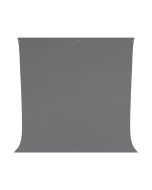 Westcott 9 ft.x10 ft. Wrinkle-Resistant Backdrop for Large Group Portraits, High-Key Images, Neutral Gray