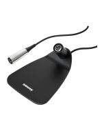 Shure Centraverse Desktop Base, XLR I/O, 12' Cable, Fits 12"/18" Gooseneck Mics, 19.2 oz, Black