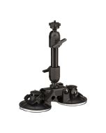 Delkin Devices Fat Gecko Dual-Suction Camera Mount for Flat Surfaces, 8lb Capacity, Reduce Vibration