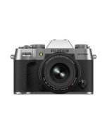 Fujifilm X-T50 40.2MP Mirrorless Camera with XF 16-50mm f/2.8-4.8 R LM WR Lens, 7-Stop IBIS, Silver