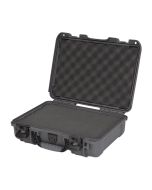 Nanuk 910 Hard Case with Foam, Rugged Protective Shell & PowerClaw Latches, Graphite, 910S-010GP-0A0