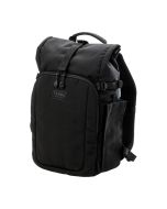Tenba Fulton V2 10L Camera Backpack, Fits DSLR/Tablet, Roll Top, Tripod & Water Bottle Pocket, Black