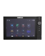 Simrad NSS 4 10 Inch Chartplotter, Touch/Rotary Keypad, Dual SD, 8-Core, Fast Routing, 80° View Angles