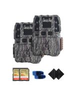 Browning Strike Force Pro DCL Nano Trail Cam Bundle: 32GB SD Card, 6ft Tree Strap & Reader (2-Pack)