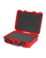 Nanuk 910 Hard Case with Foam, Rugged Protective Shell and PowerClaw Latches, Red, 910S-010RD-0A0