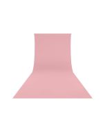 Westcott 9 ft. x 20 ft. Wrinkle-Resistant Backdrop for High-Key Images, Matte & Washable, Blush Pink, 164S