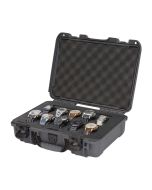 Nanuk 910 Watch Case with Foam Insert for 10 Watches, Dustproof Design, Graphite, 910S-080GP-0A0-21299